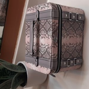 Victoria's secret make up bag Snake print